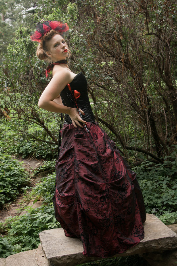 Queen of Hearts Photoshoot Dark Dreamer Photography