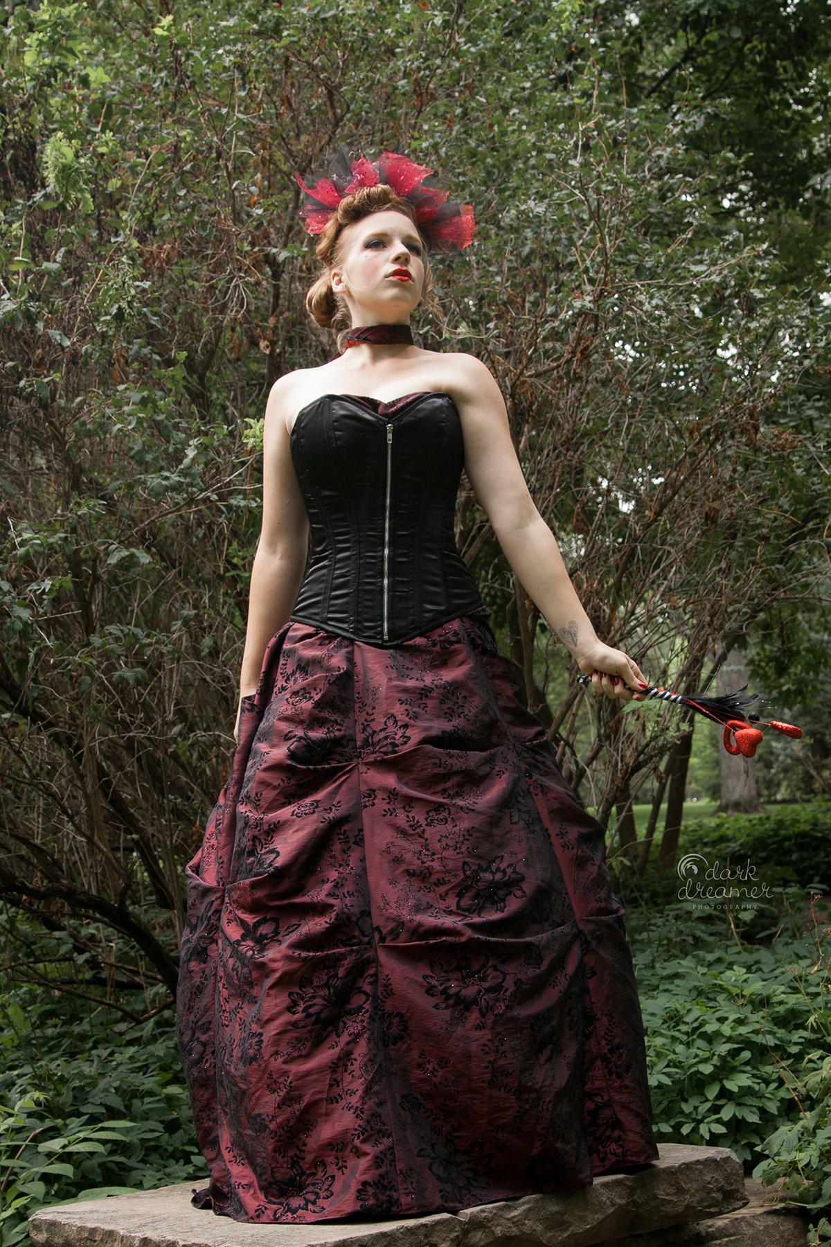 Queen of Hearts Photoshoot Dark Dreamer Photography