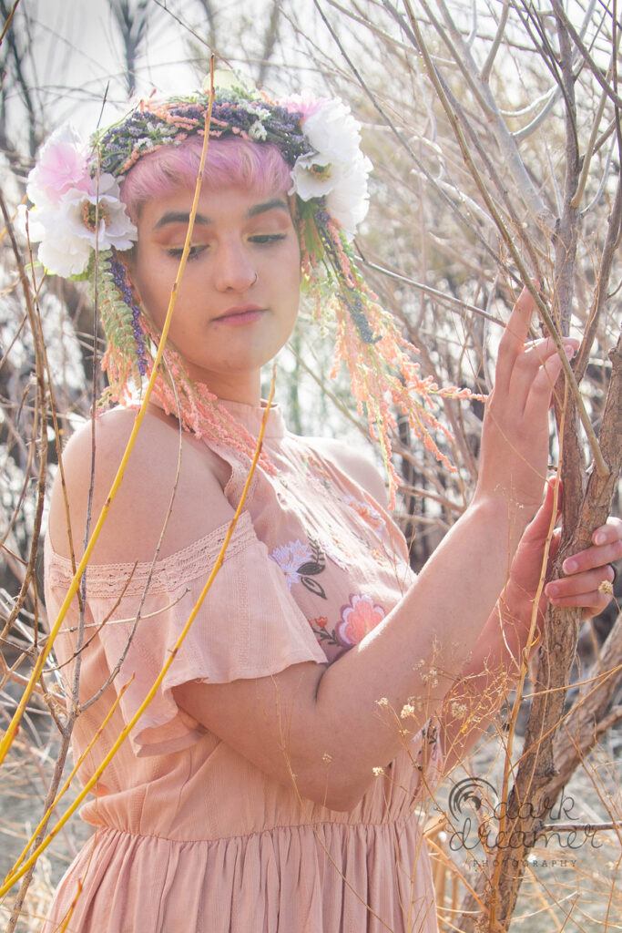 Spring Queen Portrait Session - Dark Dreamer Photography